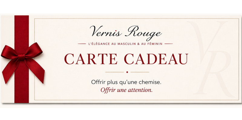 Carte cadeau Vernis Rouge