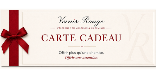 Carte cadeau Vernis Rouge